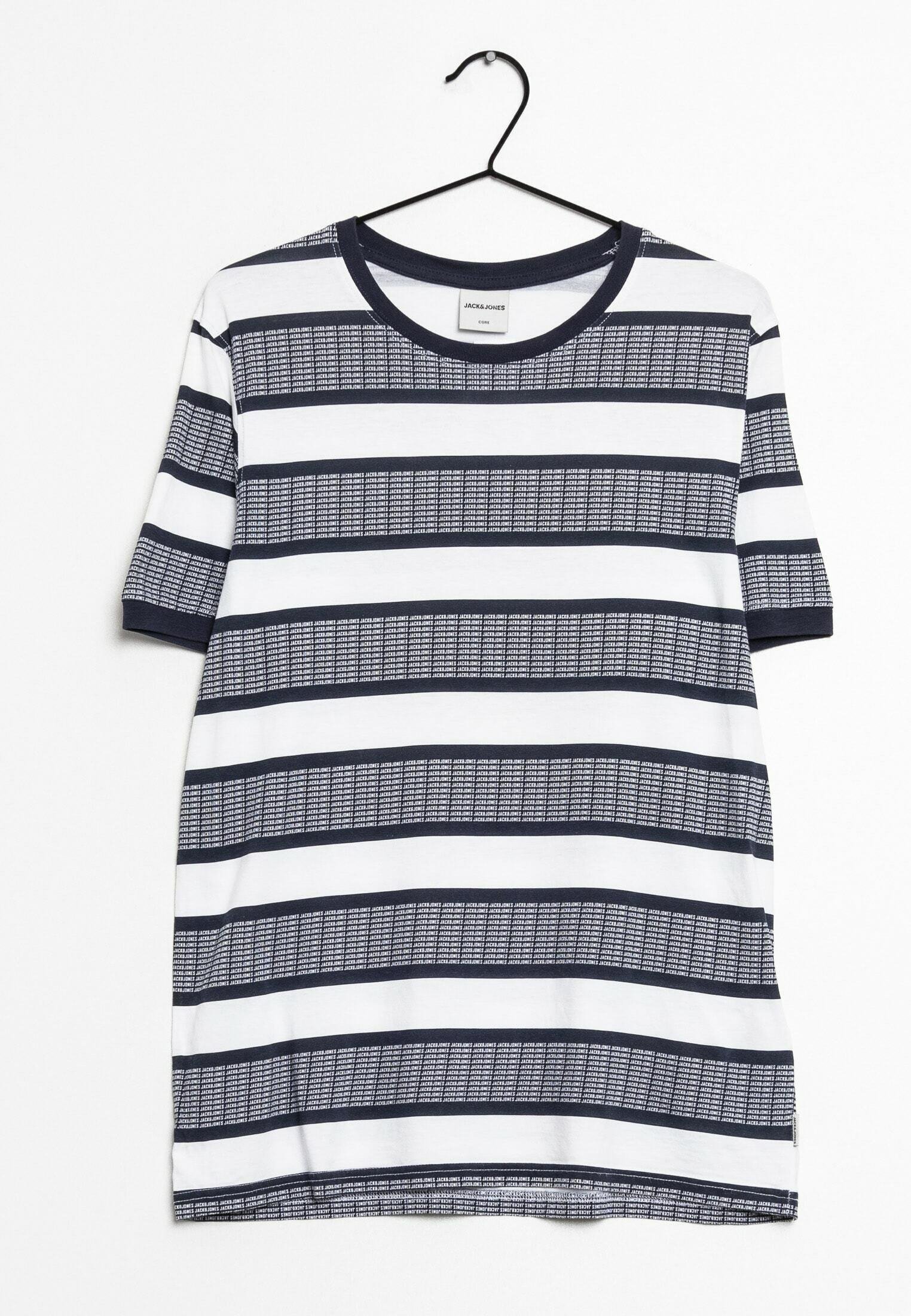 Jack Jones T Shirt Imprime Blue Bleu Zalando Fr