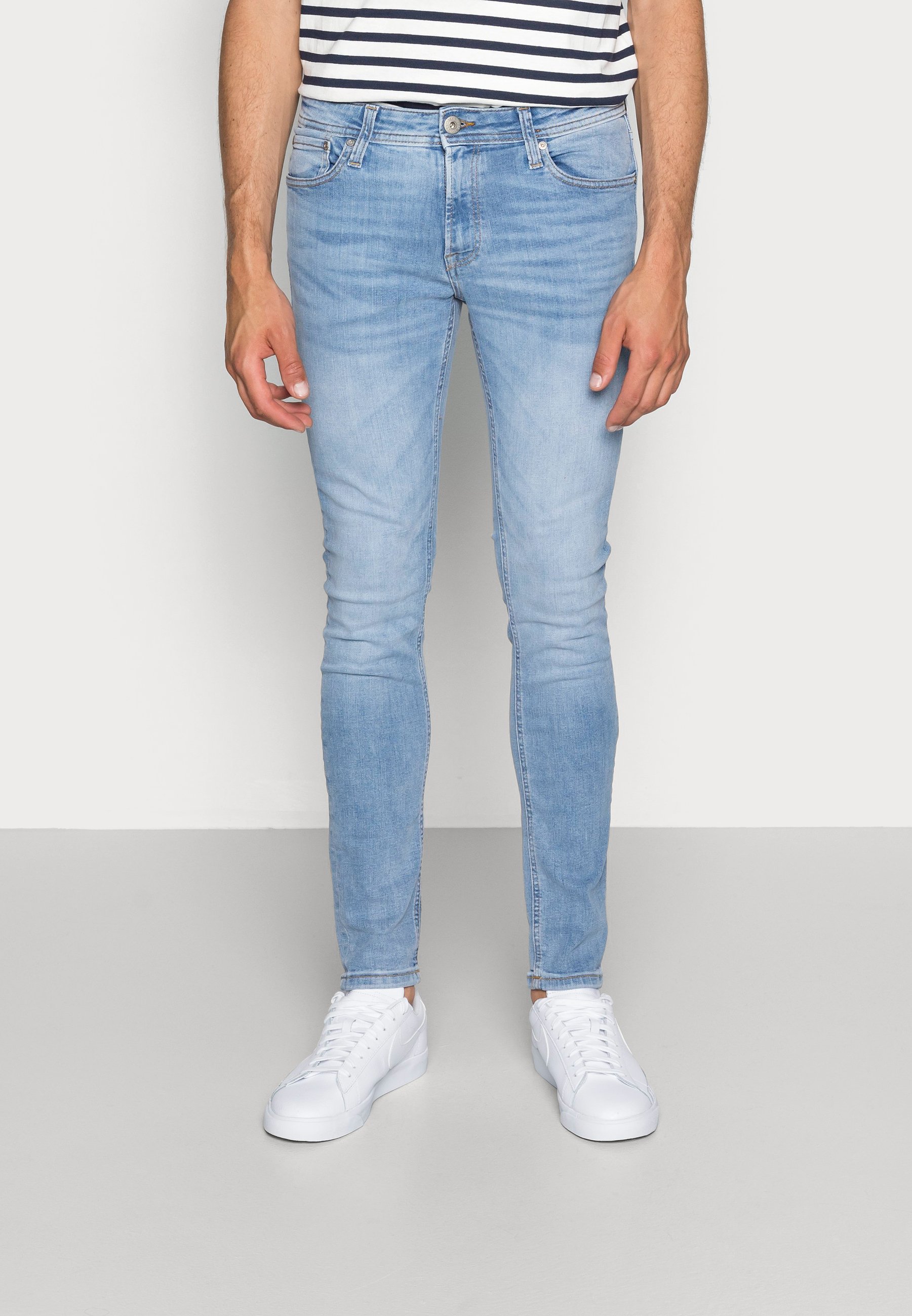 Jack & Jones JJORIGINAL - Vaqueros pitillo blue denim - Zalando.es