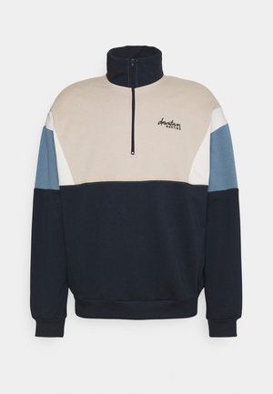 CREW COLIN UNISEX - Sweatshirt - marino/beige