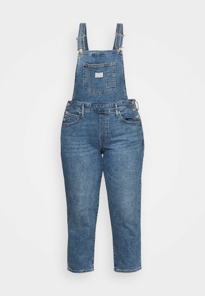 Damen Kleider | Levi's® Plus PLUS EVERYDAY OVERALL Latzhose little blue/blue denim - EL17730 Damen Kleider | Levi's® Plus PLUS EVERYDAY OVERALL Latzhose little blue/blue denim - EL17730