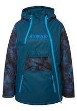 Ulla Popken Damen große Größen Übergrößen Plus Size HYPRAR Performance-Jacke, wasserdicht, Schneefang, Kapuze schwarz 42 821961100-42