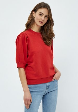 MIMIKA SWEAT - T-Shirt basic - lava red