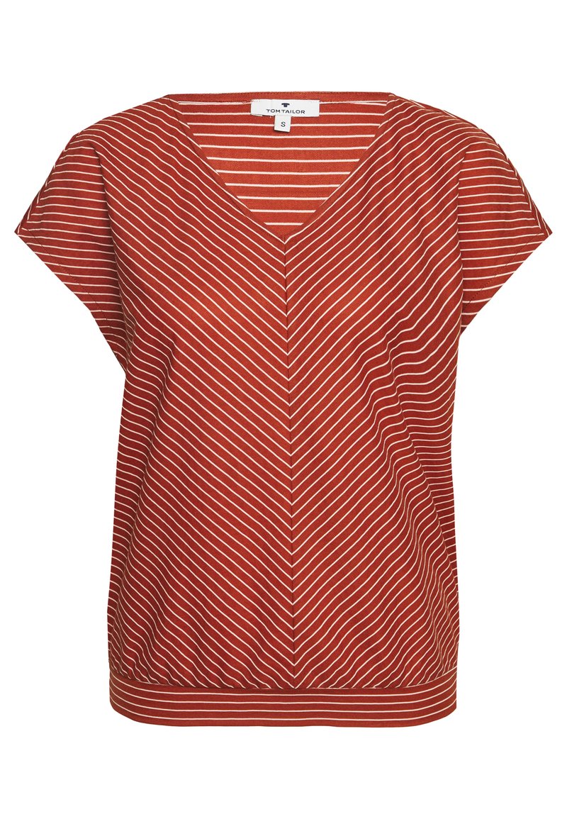 Tom Tailor T-shirt print tan Tom Tailor T-shirt print tan