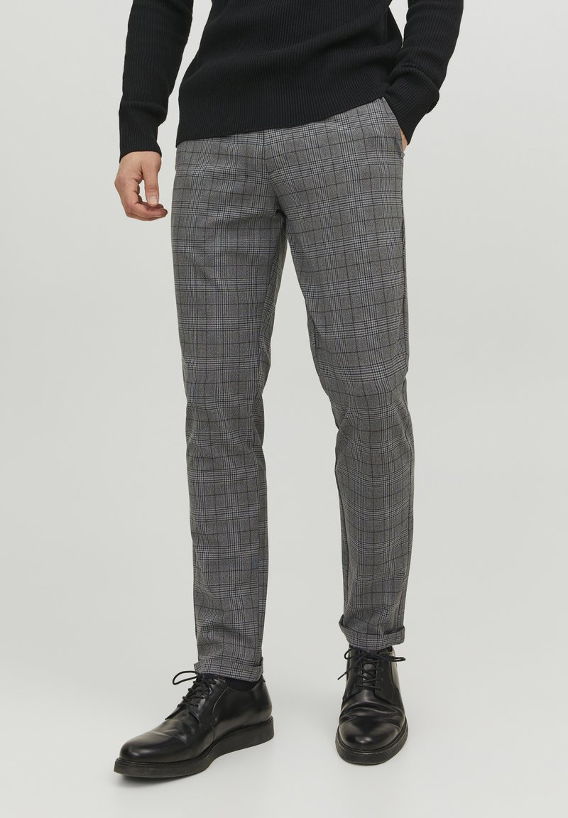 Jack & Jones PREMIUM MARCO JJCONNOR - Chino - asphalt