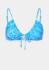 SEYCHELLES DRAWSTRING BRALETTE - Πάνω μέρος μπικίνι - azure