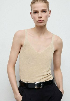 Débardeur - gold-coloured
