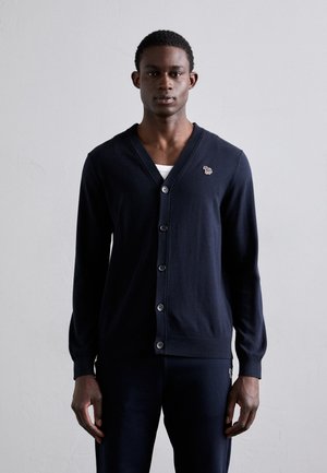 CARDIGAN BUTTON - Kardigán - very dark navy