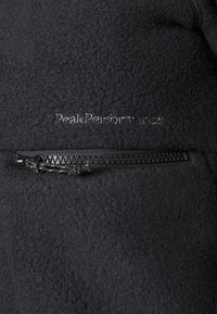 Peak Performance FLEECE SNAP T-NECK - Fleecetrøjer - black