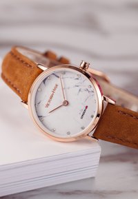 Victoria Hyde MARBLE DIA ULTRA THIN MINIMALIST - Ručni sat - braun