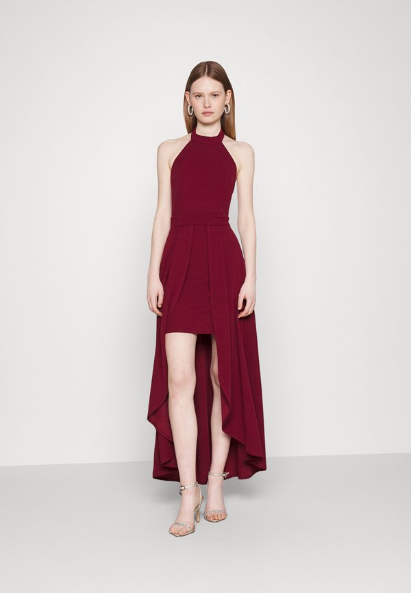 YANNY HALTER NECK - Occasion wear - berry wine