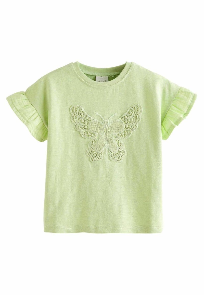 Next REGULAR FIT - Tricou cu imprimeu - green