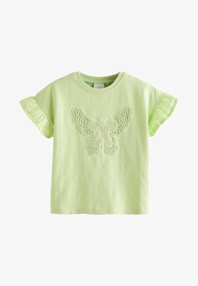 Next REGULAR FIT - Tricou cu imprimeu - green