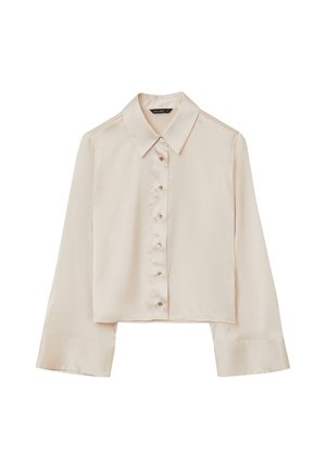 Calliope KIMONO SIMIL - Button-down blouse - crema