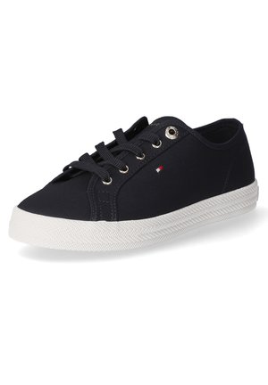 Tommy Hilfiger ESSENTIAL VULCANIZED - Sneakers laag - blau