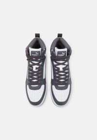 Puma CAVEN 2.0 - Vysoké tenisky - white/black/strong gray/silver