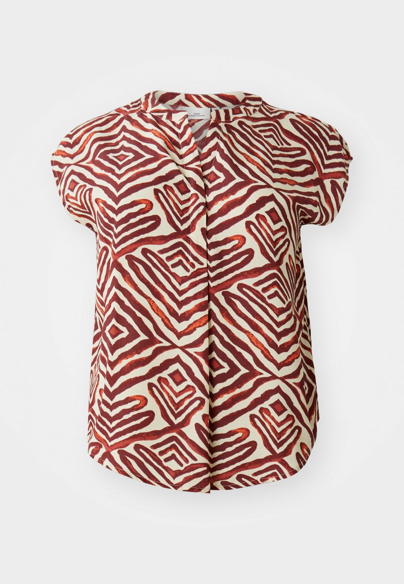 ONLY Carmakoma Blouse bruin