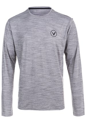 FUNKTIONS JOKER - Langærmet T-shirt - mid grey melange