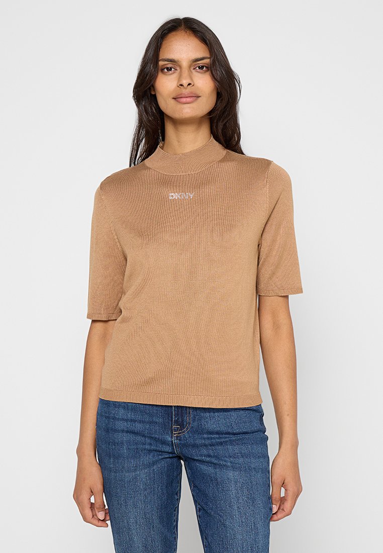 DKNY Trui lichtbruin