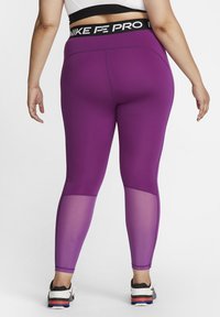 Nike Performance PLUS - Leggings - viotech/black/white