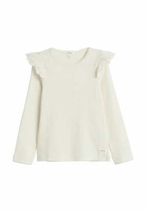 WITH FRILLS - Langærmet T-shirt - off white