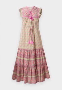 ESME DRESS - Rochie de zi - green/light pink
