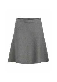 OBJREYNARD NOOS - A-snit nederdel - medium grey melange