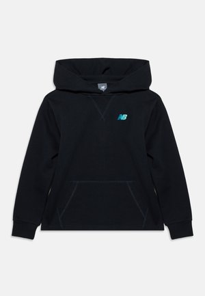 New Balance, WE'RE IN IT FOR THE LONG RUN GRAPHIC HOODIE - Суитшърт с качулка - caviar