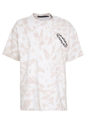 Print T-shirt - beige