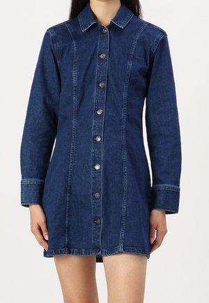 Denimkjoler - light-blue denim