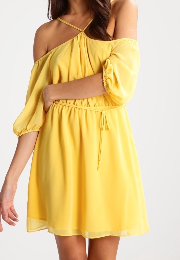 bcbgeneration gold dress Goldie Gown – BCBGMAXAZRIA main image 1
