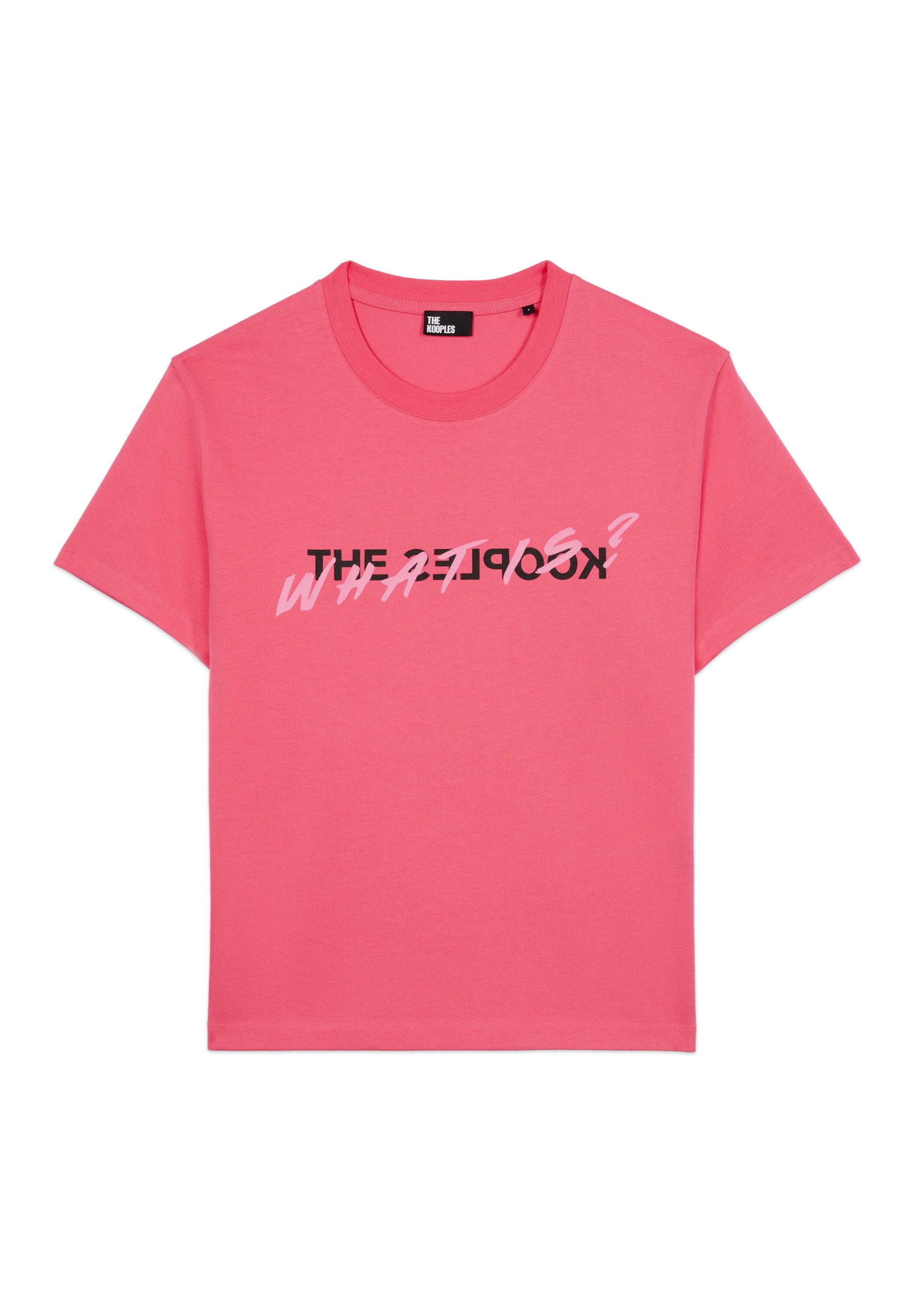 Modz Chemise Manche Courte The Kooples Pink The Kooples Rose Pink