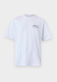 HIGH LIFE LOW LEVELS CHEST UNISEX - Paprasti marškinėliai - white