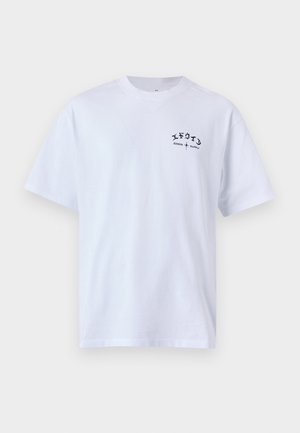 HIGH LIFE LOW LEVELS CHEST UNISEX - T-paita - white