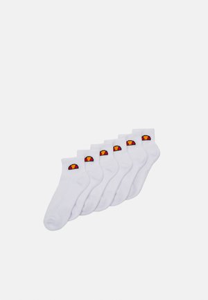 RILLA SOCKS UNISEX 6 PACK - Kojinės - white