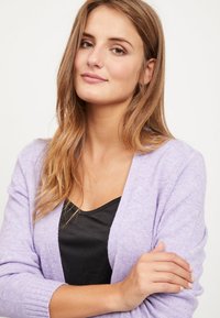 VILA VIRIL LONG CARDIGAN - Kofta - lilac
