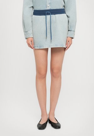 SKIRT - Denim skirt - blue