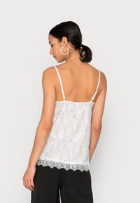 Rosemunde STRAP - Top - ivory abstract dot print