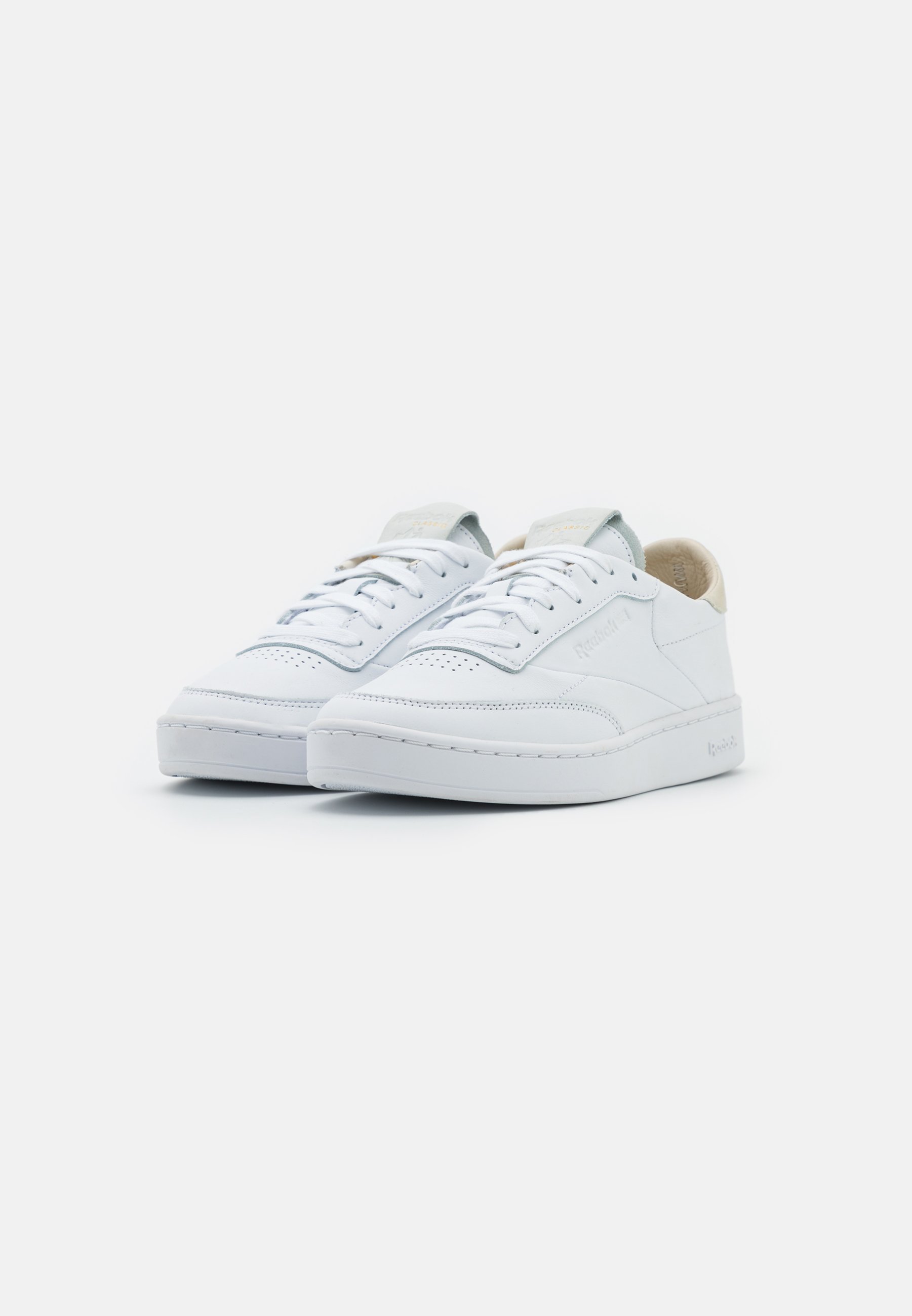 Reebok Classic CLUB C CLEAN - Sneaker low - footwear white/alabaster/weiß -  Zalando.de