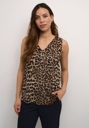 Kaffe AMBER PRINTED - Blúz - classic leopard