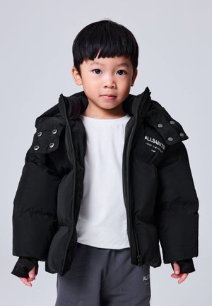 smALLSAINTS, REGULAR FIT - UNDERGROUND SHORT PADDED COAT - Vinterjakker - black
