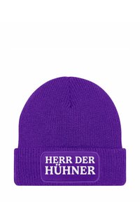 Unselected, hühner lila