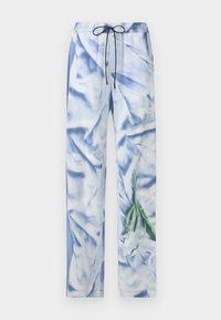 PLEAT DETAIL PYJAMA TROUSER - Trousers - ice blue