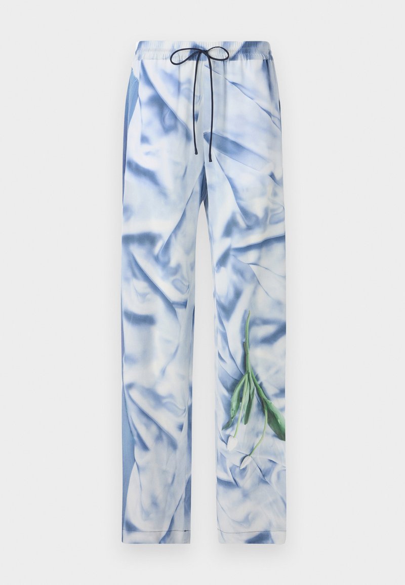 Victoria Beckham Broek lichtblauw