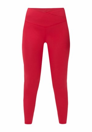 Sweaty Betty, ALL DAY 7/8 WRAP WAIST LEGGINGS - Tights - crimson red