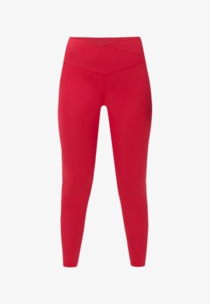 Sweaty Betty, ALL DAY 7/8 WRAP WAIST LEGGINGS - Leggings - crimson red