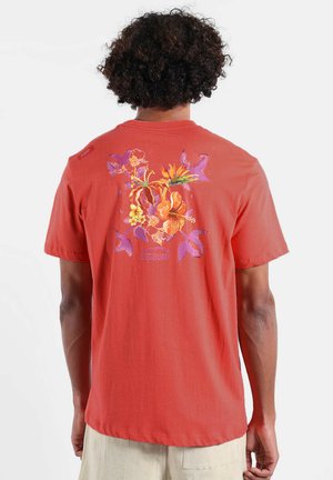 TEFLA - T-shirt imprimé - hot lava
