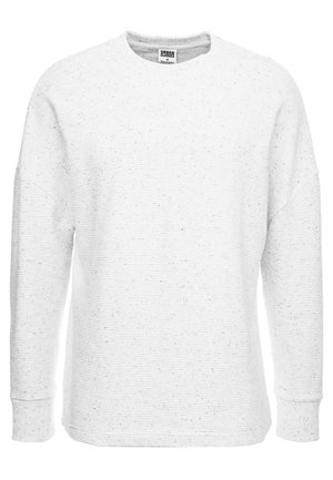 Urban Classics, CUT ON SLEEVE NAPS INTERLOCK CREW - Sweatshirt - lightgrey