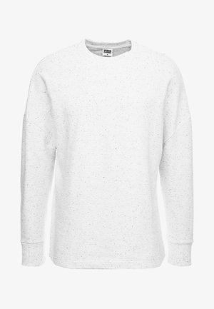 CUT ON SLEEVE NAPS INTERLOCK CREW - Športni pulover - lightgrey