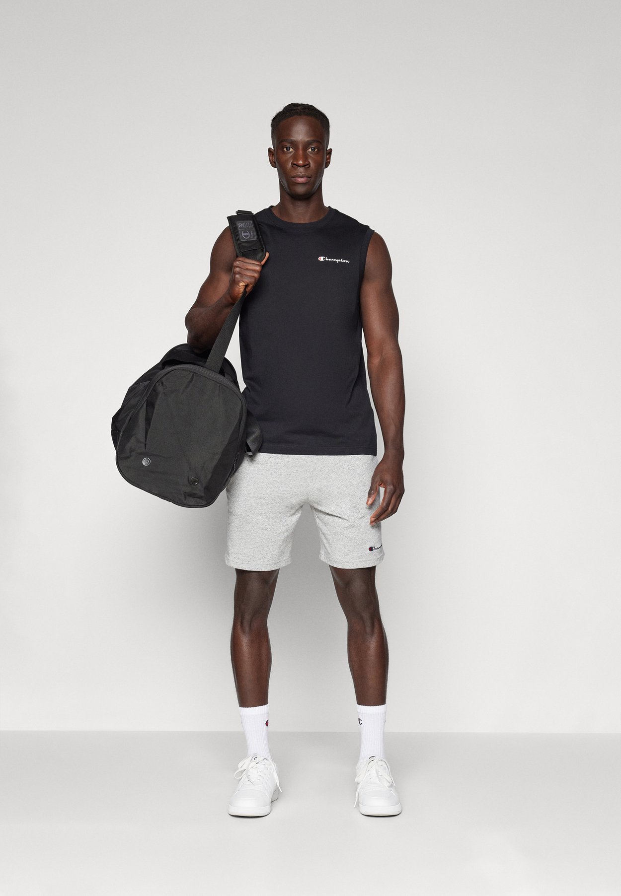 ICONS ATHLETIC SHORTS WITH SMALL LOGO