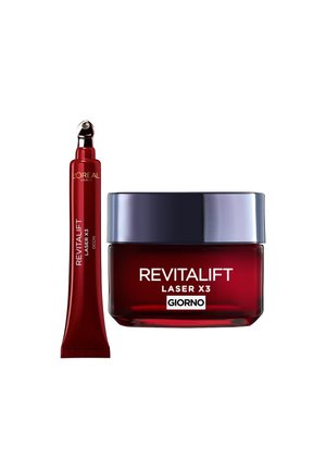 L'ORÉAL PARIS REVITALIFT LASER X3 - BEAUTY ROUTINE - 2 PACK - Maschera viso - l'oreal revitalift laser x beauty routine